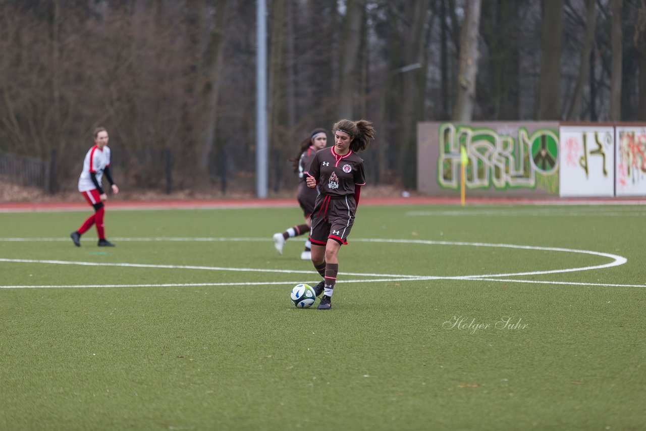 Bild 294 - B-Juniorinnen Walddoerfer - St.Pauli : Ergebnis: 4:1